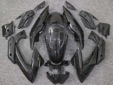 Carénages Moto Yamaha XJ6 2009-2012 - Noir Fibre de Carbone