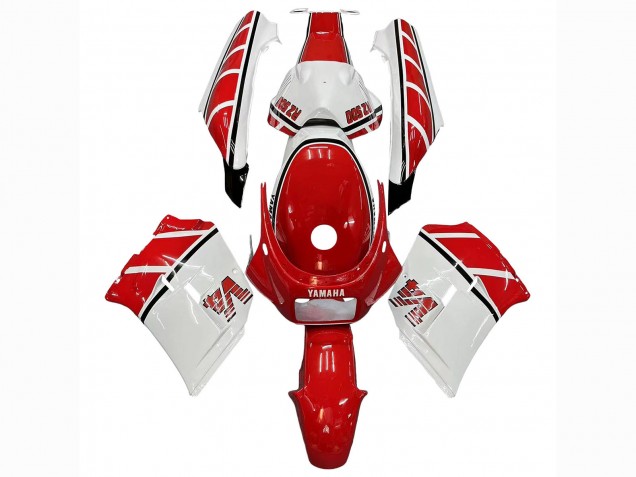 Carénages Moto Yamaha RZV500 / RD500 1985-1987 - Blanc Rouge Noir