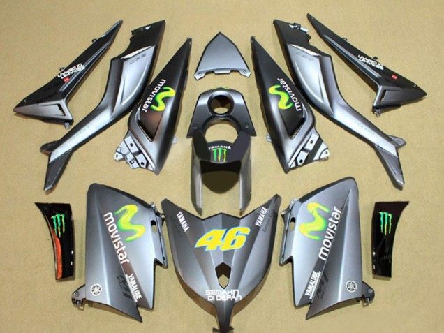 Carénages Moto Yamaha TMAX530 2012-2014 - Gris Semakin Didepan MoviStar Yamalube 46