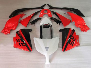 Carénages Moto Yamaha TMAX530 2012-2014 - Blanc Rouge Noir