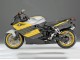 Carénages Moto BMW K1200S 2005-2010 - Jaune Argent Noir Mat