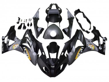 Carénages Moto BMW S1000RR 2017-2018 - Gris Noir Jaune Requin