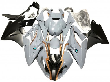 Carénages Moto BMW S1000RR 2017-2018 - Nardo Gris Noir Mat