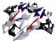 Carénages ABS BMW S1000RR 2009-2014 - Blanc Rouge Bleu Noir Brillant