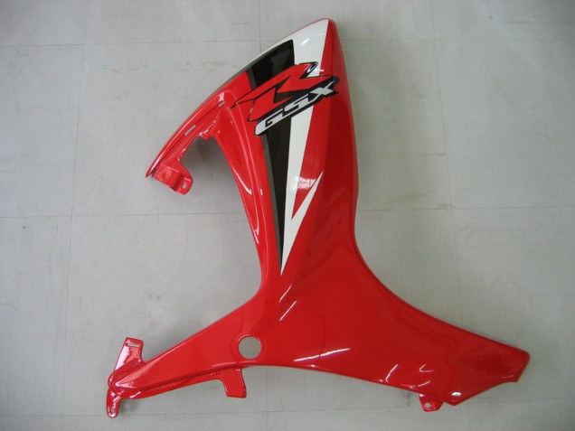 Carénage Moto Suzuki GSXR 600 / GSXR 750 2006-2007 - Blanc Rouge Noir Brillant