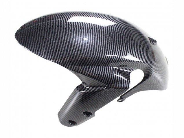 Carénages Moto Suzuki GSXR 600 / GSXR 750 2011-2024 - Noir Fibre de Carbone Rouge