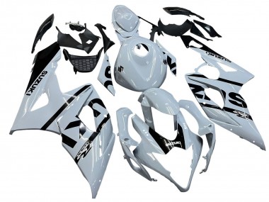 Carénages Moto Suzuki GSXR 1000 2005-2006 - Blanc Noir