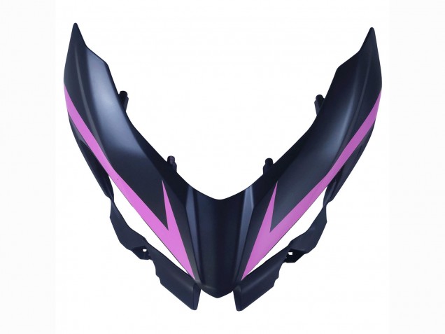 Carénages Moto Kawasaki Ninja 400 2018-2024 - Noir Mat Rose