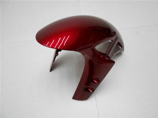 Carénages Moto Yamaha YZF 1000 R1 2009-2011 - Rouge Noir Mat