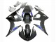 Carénages Moto Yamaha YZF R6 2003-2004 - Noir Mat Bleu