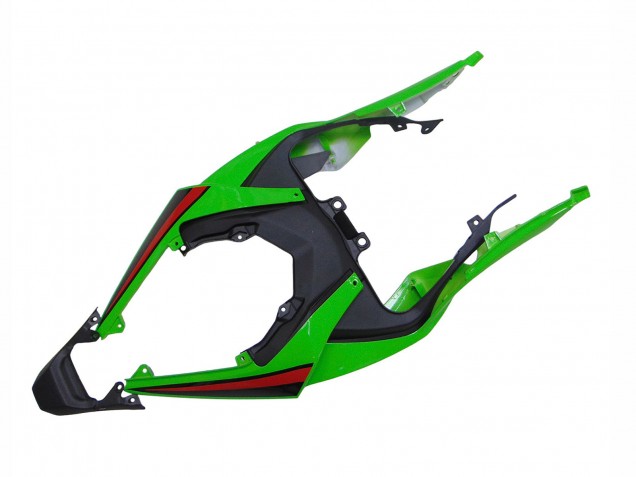 Carénages Moto Kawasaki ZX6R 2019-2022 - Vert Noir Brillant Rouge