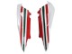 Carénages Moto Aprilia RS125 2006-2011 - Blanc Rouge Noir