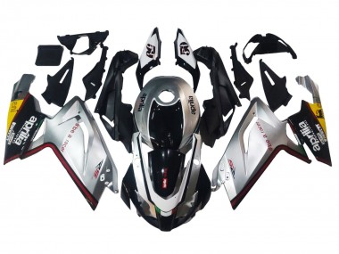 Carénages Moto Aprilia RS125 2006-2011 - Argent Noir