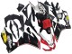Carénages Moto Aprilia RS4 50 125 2012-2018 - Blanc Rouge Jaune Noir Brillant