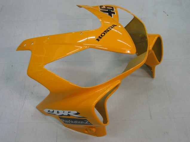 Carénages Moto Honda CBR600 F4i 2004-2007 - Jaune Bleu Blanc Noir Nastro Azzurro