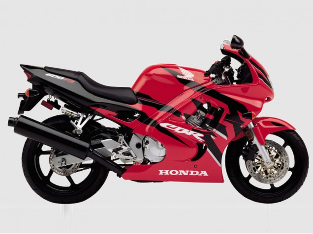 Carénage Moto Honda CBR600 F3 1997-1998 - Rouge Noir Brillant