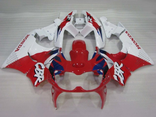 Carénages Moto Honda CBR900RR 893 1994-1995 - Blanc Rouge Bleu Foncé