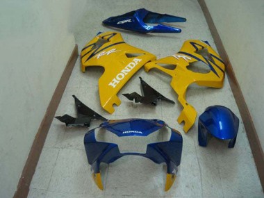 Carénages Moto Honda CBR900RR 954 2002-2003 - Bleu Jaune