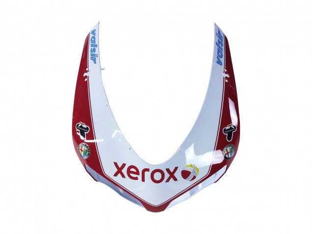 Carénages Moto Ducati 848/1098/1198 2007-2014 - Blanc Rouge Noir Brillant Valsir Xerox