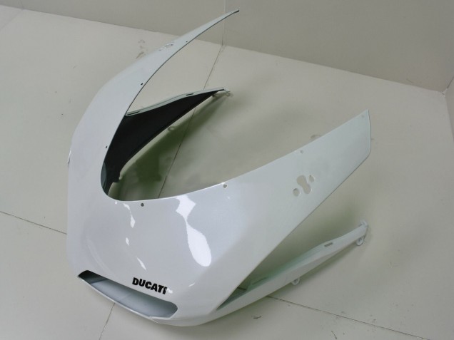 Carénages Moto Ducati 848 2007-2014 - Blanc Noir Mat