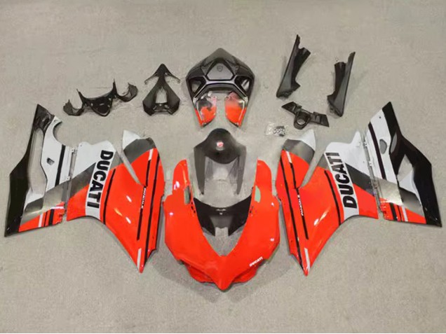 Carénages Moto Ducati Panigale 899/1199 2011-2014 - Rouge Gris Noir