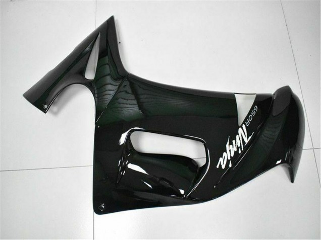 Carénages Moto Kawasaki EX650 2006-2008 - Noir Brillant Blanc