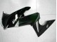 Carénages Moto Kawasaki EX650 2009-2011 - Noir Brillant Blanc Décalque