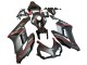 Carénages Moto Honda CBR1000RR 2004-2005 - Noir Brillant Gris Brillant Rouge Bande