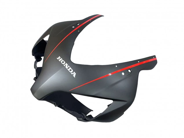 Carénages Moto Honda CBR1000RR 2004-2005 - Noir Brillant Gris Brillant Rouge Bande