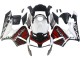 Carénages Moto Honda CBR600RR 2003-2004 - Blanc Rouge Noir Brillant Monstre