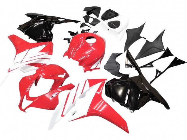 Kits Carénage Moto Honda CBR600RR 2009-2012 - Blanc Rouge Noir Brillant