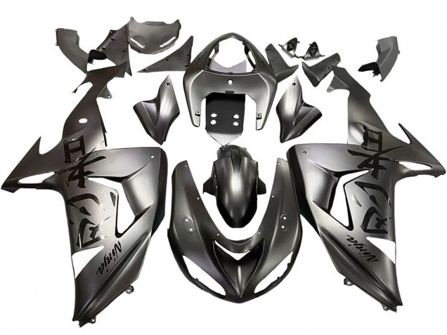 Carénages Moto Kawasaki ZX10R 2006-2007 - Gris Mat