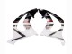 Carénages Moto Kawasaki ZX10R 2011-2015 - Blanc Noir Brillant Noir Mat Rouge