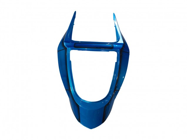 Carénages Moto Kawasaki ZX6R 2003-2004 - Bleu Blanc Rouge Requin