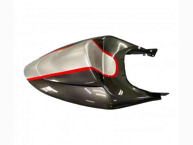 Carénages Moto Kawasaki ZX6R 2005-2006 - Noir Argent Vert Rouge K-26