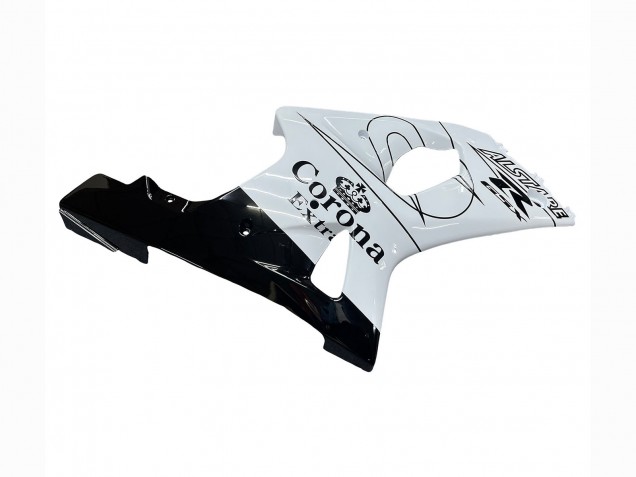 Carénages Moto Suzuki GSXR1000 2000-2002 - Blanc Noir Motul Corona
