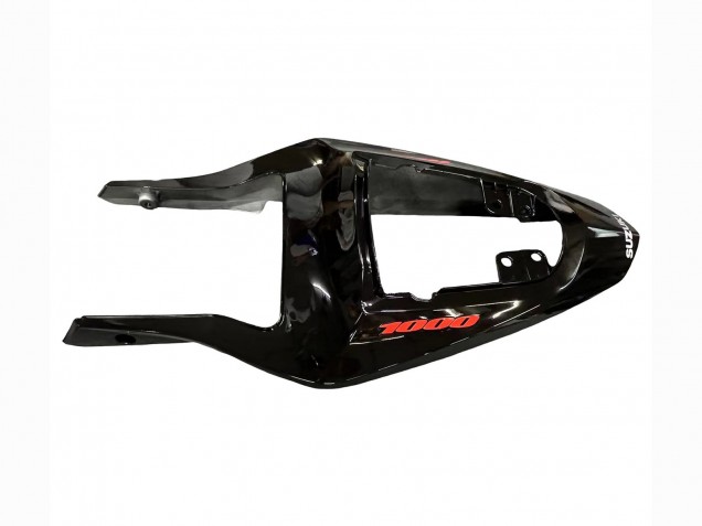 Carénages Moto Suzuki GSXR 1000 2003-2004 - Noir Brillant Blanc Rouge Décalque