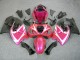 Carénages Moto Suzuki GSXR 1300 Hayabusa 1996-2007 - Rose Blanc Noir