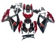 Carénage Moto Suzuki GSXR 600 / GSXR 750 2008-2010 - Rouge Noir Brillant