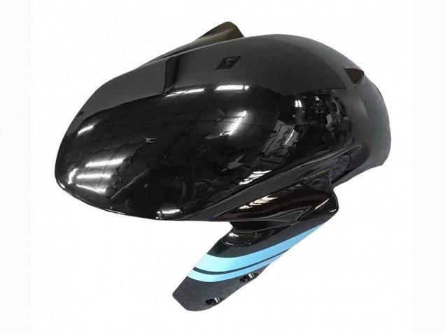 Carénages Moto Suzuki GSXR 600 / GSXR 750 2011-2024 - Noir Brillant Bleu Clair