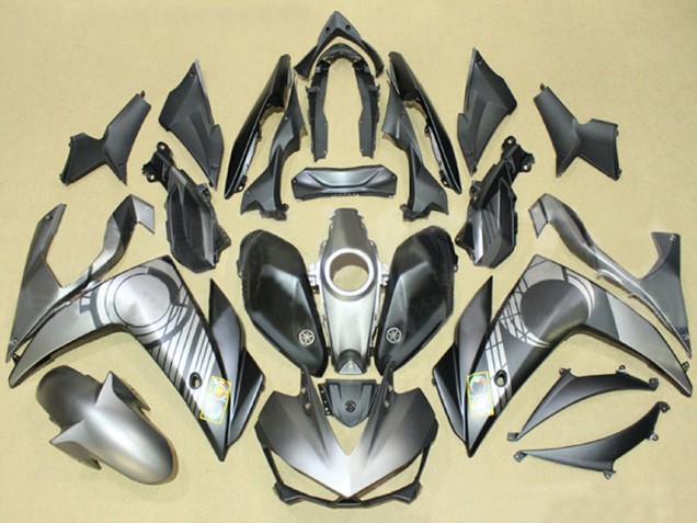 Carénages Moto Yamaha YZF R3/R25 2015-2018 - Gris Noir