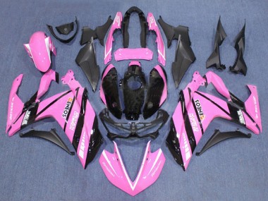 Carénages Moto Yamaha YZF R3/R25 2015-2018 - Rose Noir Yamalube ENEOS