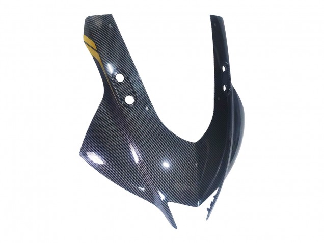 Carénages Moto Yamaha YZF R3/R25 2019-2021 - Or Noir Fibre de Carbone