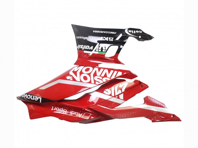 Carénages Moto Yamaha YZF R3/R25 2022-2024 - Rouge Bleu Noir Lenovo Valsir