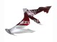 Carénages Moto Yamaha YZF 1000 R1 2004-2006 - Argent Rouge Fortuna Motul