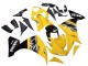 Kits Carénage Moto Yamaha YZF 1000 R1 2009-2011 - Jaune Blanc Noir Bande
