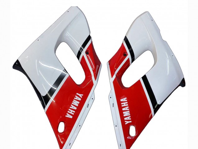 Carénages Moto Yamaha YZF 600 R6 1998-2002 - Blanc Rouge Noir Petronas Yamalube 50th