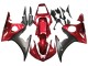 Kits Carénage Moto Yamaha YZF R6 2003-2004 - Rouge Noir Mat