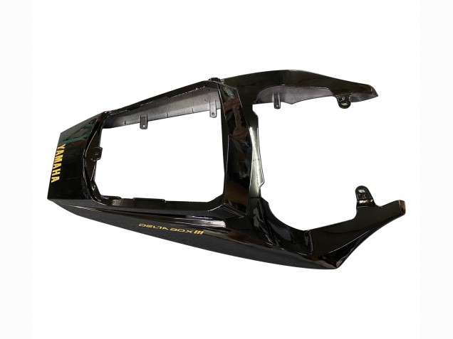 Carénages Moto Yamaha YZF R6S 2006-2009 - Noir Brillant Noir Mat Or Décalque