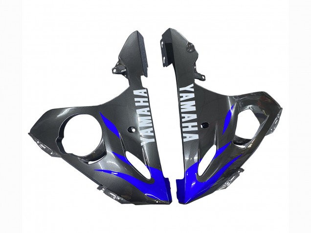 Carénages Moto Yamaha YZF 600 R6 2005 - Bleu Brillant Noir